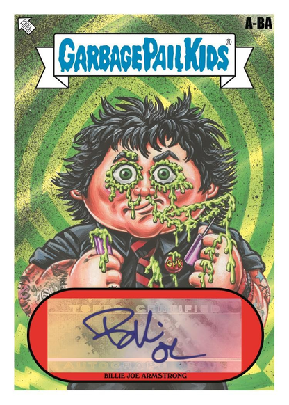 Topps Garbage Pail Kids Battle of the Bands - Green Day
