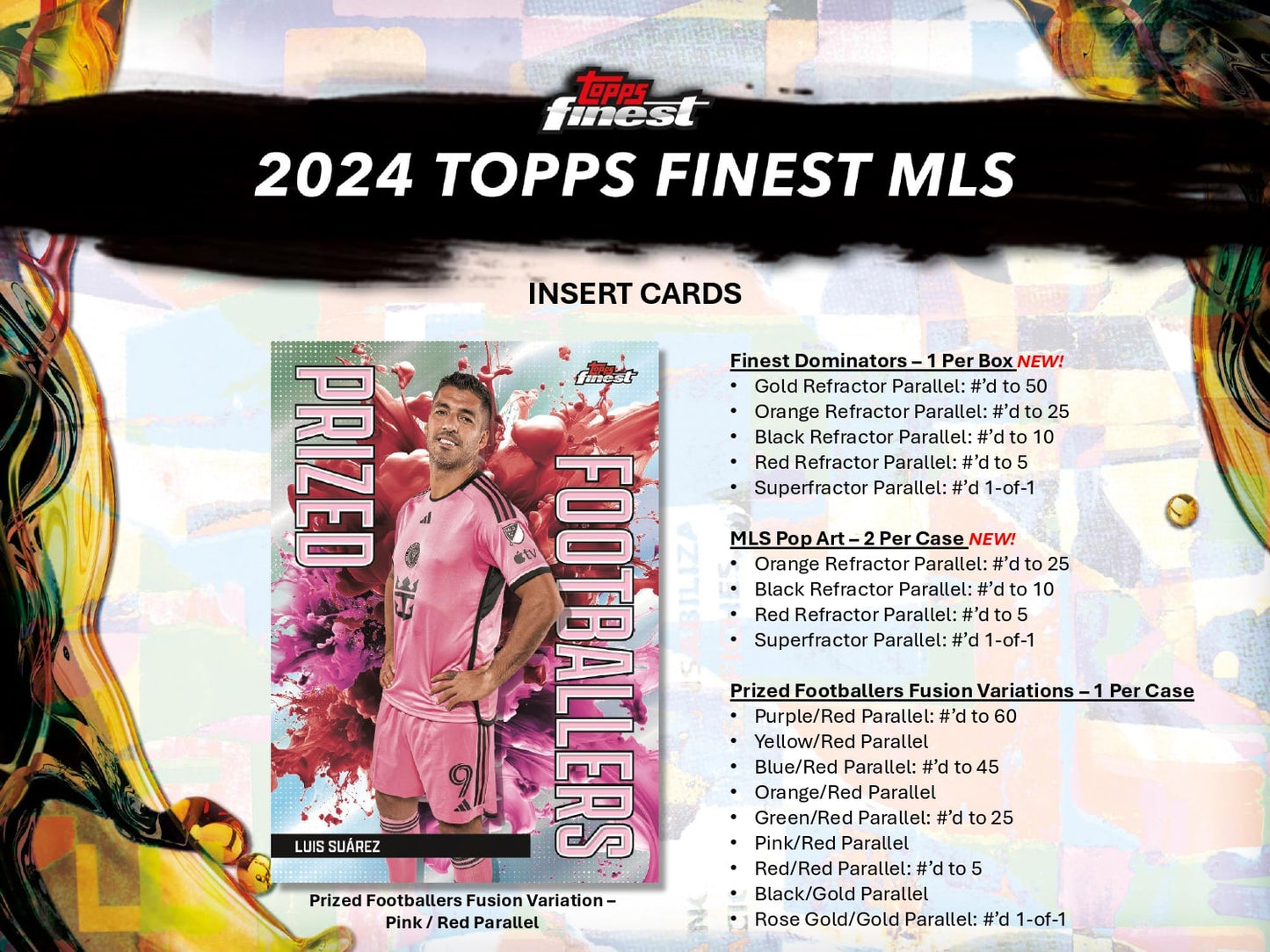 Topps Finest MLS 2024 - Hobby Box