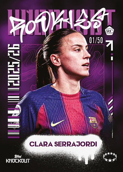 Topps UEFA Women’s Champions League Knockout 2025/26 - Hobby Box
