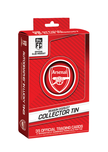 Topps Arsenal Collector Tin 2026/27