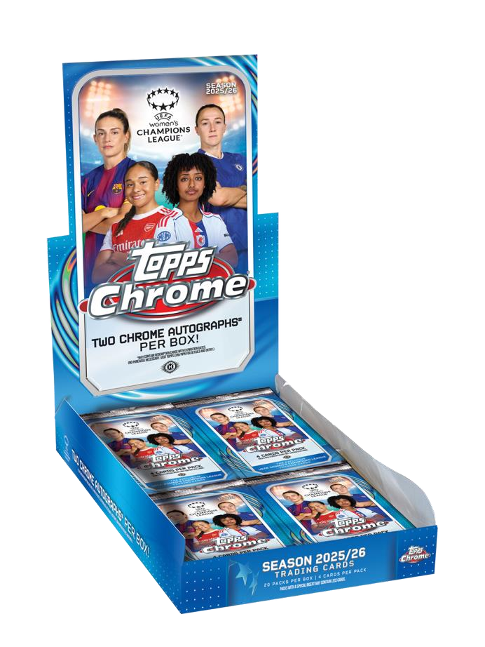 Topps Chrome UEFA Women's Champions League 2025/26 - Hobby Box