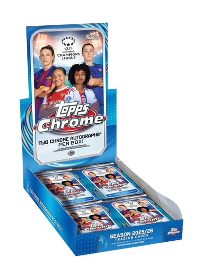 Topps Chrome UEFA Women's Champions League 2025/26 - Hobby Box