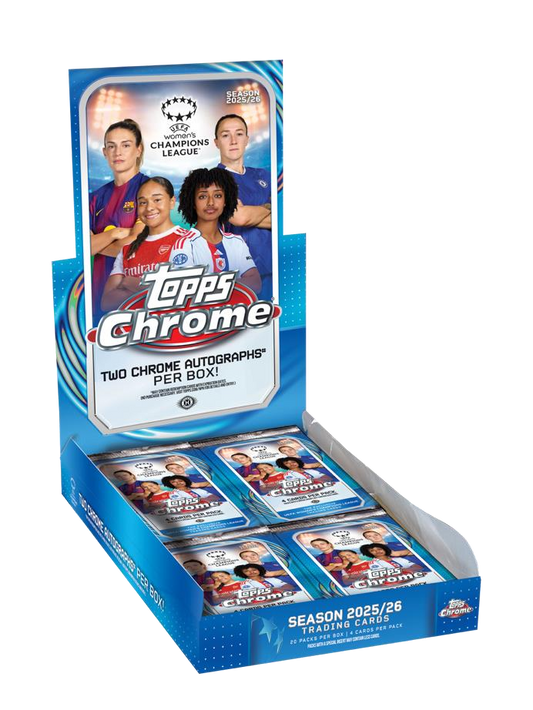 Topps Chrome UEFA Women's Champions League 2025/26 - Hobby Box