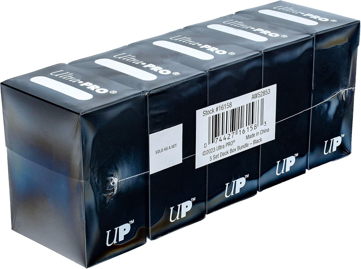 Ultra PRO Deck Box Bundle (5-pack) - Black