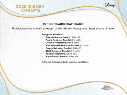 Topps Chrome Disney 2025 - Value Box