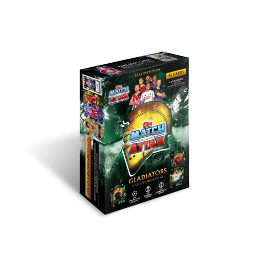Topps Match Attax Champions League 2025/26 - Gladiators Mega Tin #2 - Warriors