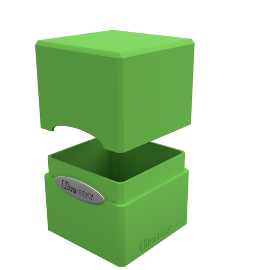 Ultra PRO Satin Cube Deck Box - Lime Green