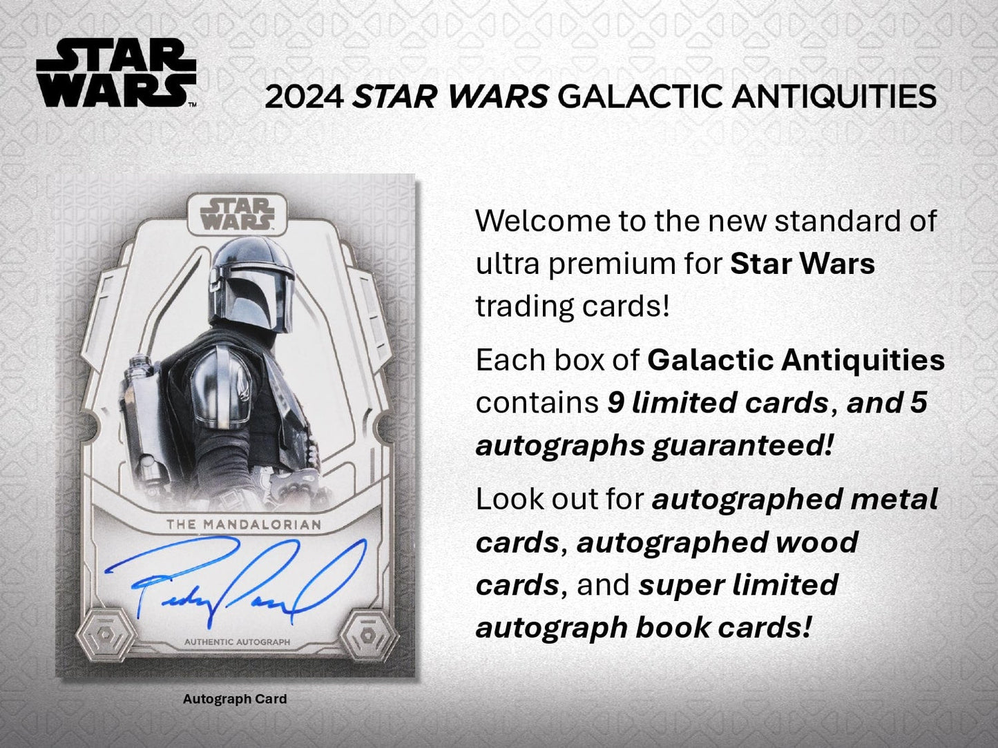 Topps Star Wars Galactic Antiquities 2024