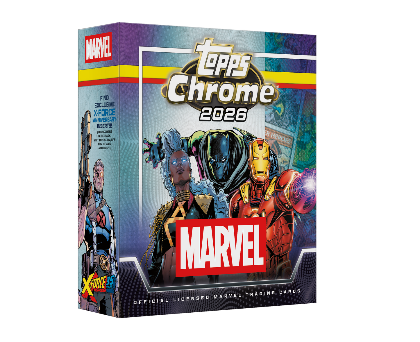 Topps Chrome Marvel Comics 2026 - Mega Box