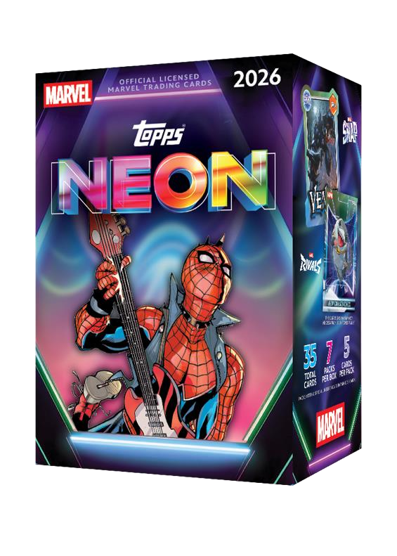 Topps Neon Marvel 2026 - Value Box