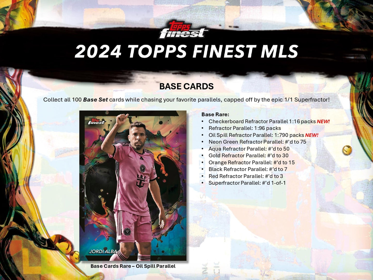 Topps Finest MLS 2024 - Hobby Box