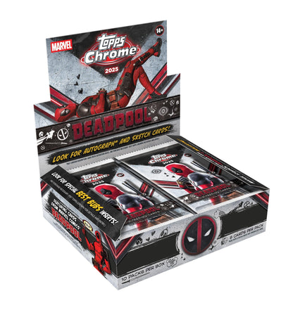 Topps Chrome Deadpool 2025 - Hobby Box