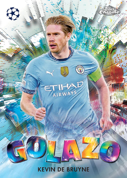 Topps Chrome UEFA Club Competitions 2024/25 - Hanger Pack