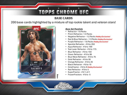 Topps Chrome UFC 2025 - Hobby Box