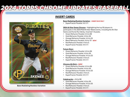 Topps Chrome Update Baseball 2024 - Jumbo Box