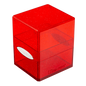 Ultra PRO Satin Cube Deck Box - Glitter Red