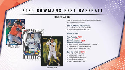 Topps Bowman Best Baseball 2025 - Hobby Box
