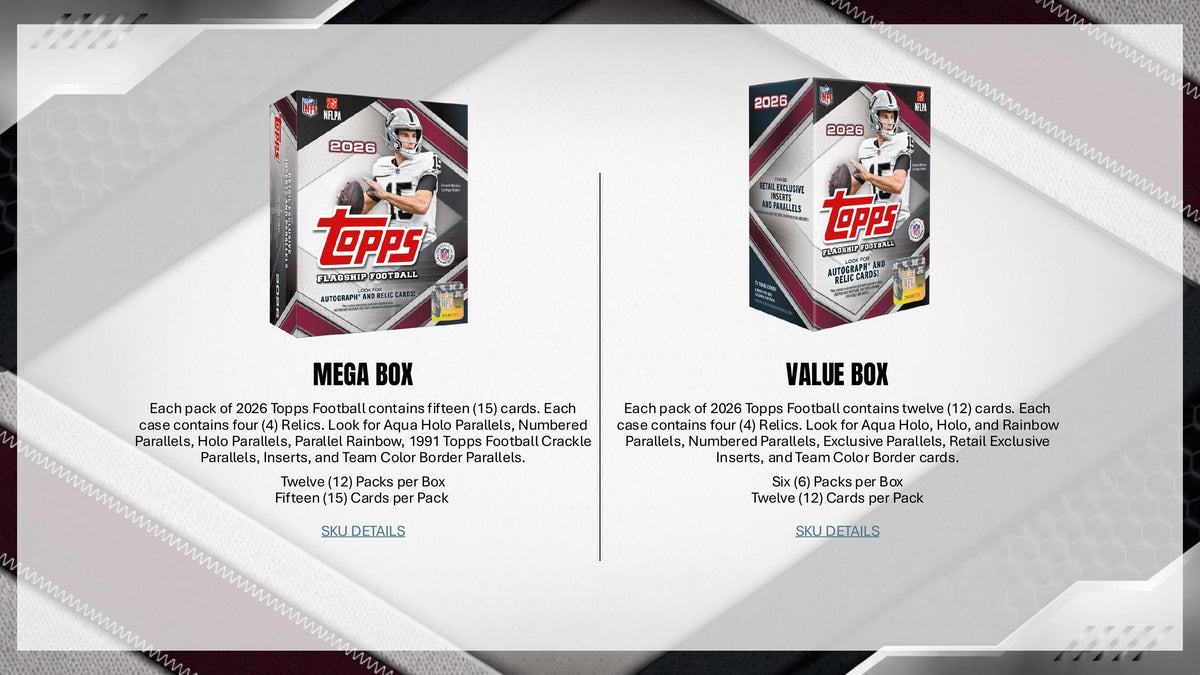 Topps NFL Football Flagship 2026 - Fat Pack