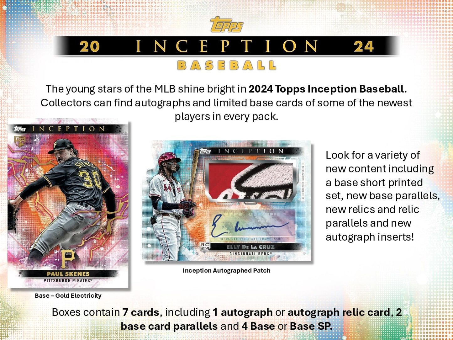 Topps Inception Baseball 2024 - Hobby Box