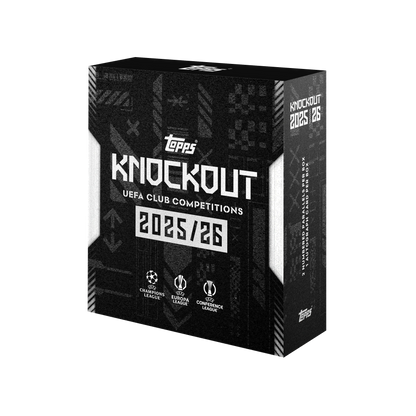 Topps UEFA Club Competitions Knockout 2025/26 - Hobby Box