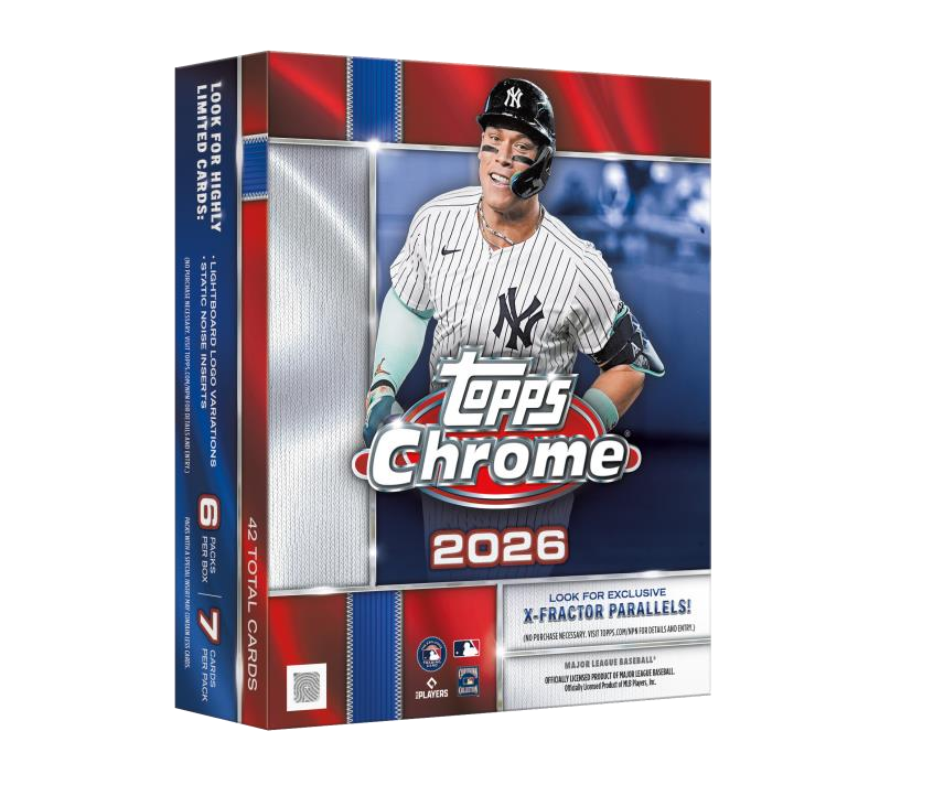 Topps Chrome Baseball 2026 - Mega Box