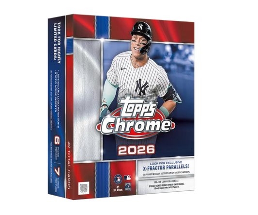 Topps Chrome Baseball 2026 - Mega Box