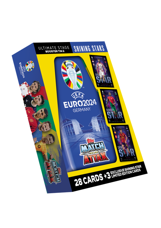 Topps EURO 2024 Match Attax - Booster Tin 2 Shining Stars