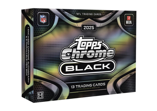 Topps Chrome Black Football 2025 - Hobby Box
