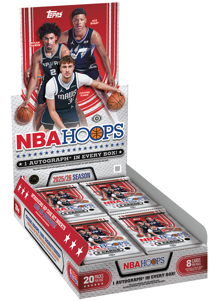 Topps NBA Hoops Basketball 2025/26 - Hobby Box