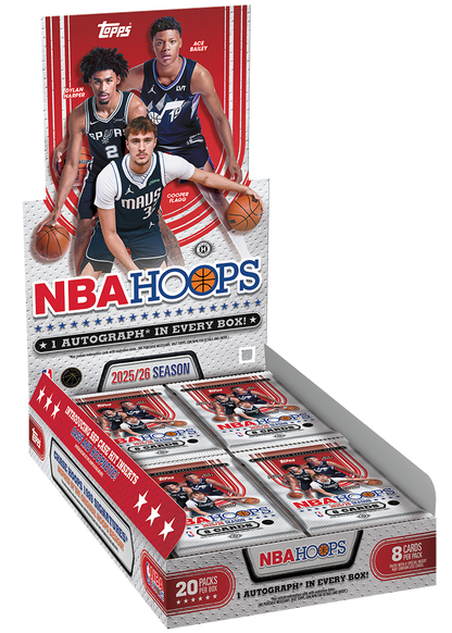 Topps NBA Hoops Basketball 2025/26 - Hobby Box