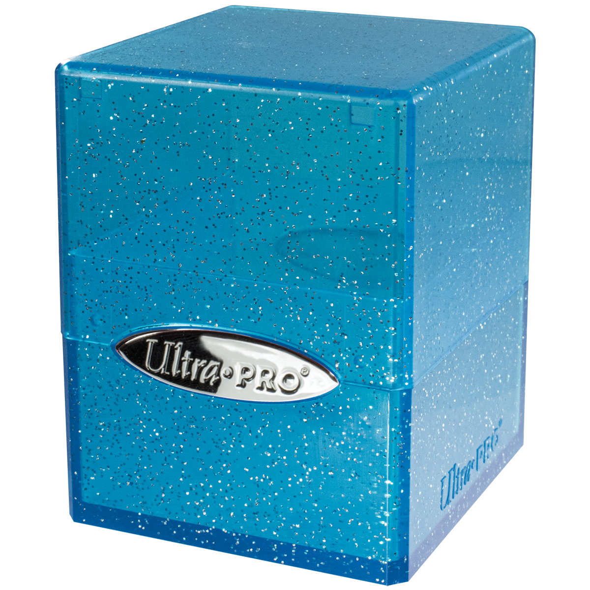 Ultra PRO Satin Cube Deck Box - Glitter Blue