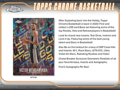 Topps Chrome Basketball 2024/25 - Breaker's Delight