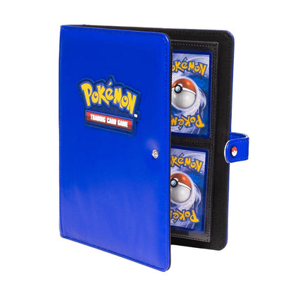 Ultra PRO Pokemon 4-Pocket Premium Blue Snap Binder