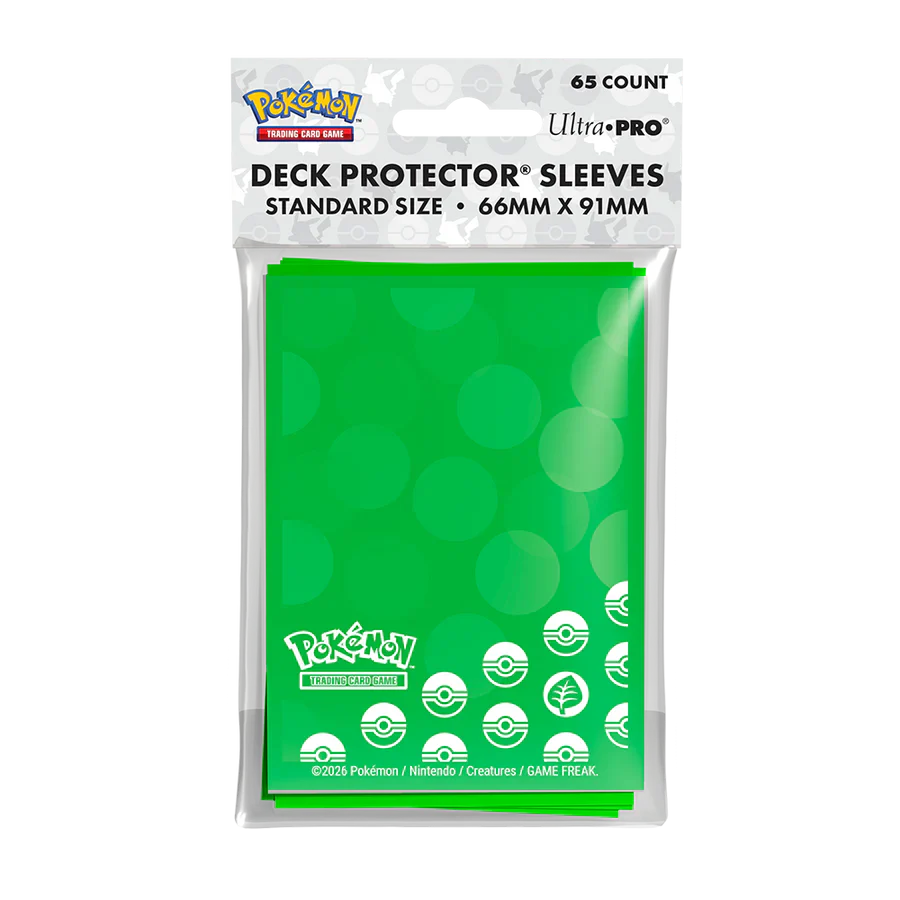Ultra PRO Deck Protector Sleeves for Pokémon - Energy - Grass Type (65)