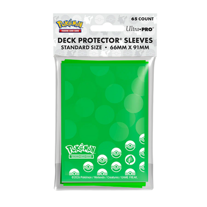Ultra PRO Deck Protector Sleeves for Pokémon - Energy - Grass Type (65)