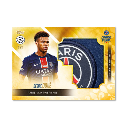Topps Paris Saint-Germain Champions d’Europe 2025
