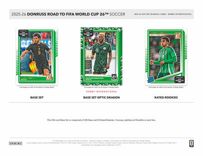 Panini Donruss Soccer Road to World Cup 2025/26 - Blaster Box