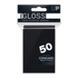 Ultra PRO PRO-Gloss Standard Deck Protector sleeves - Black (50)