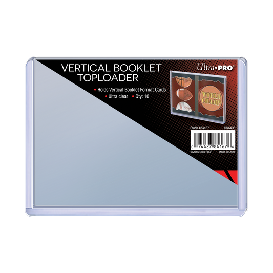 Ultra PRO Vertical Booklet Toploader (10)