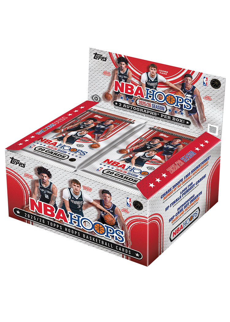 Topps NBA Hoops Basketball 2025/26 - Jumbo Box