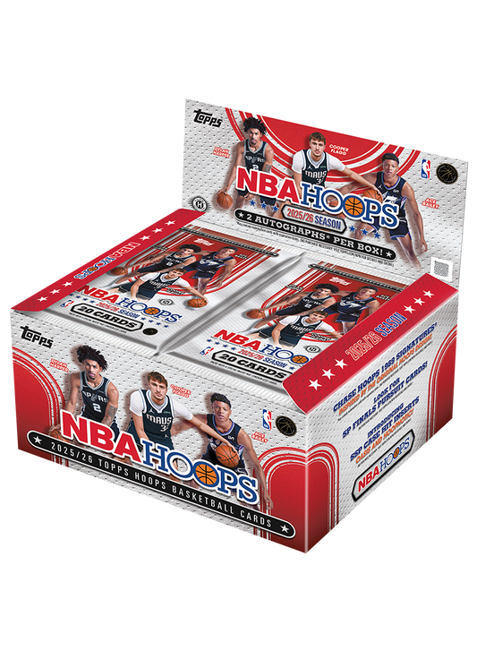 Topps NBA Hoops Basketball 2025/26 - Jumbo Box