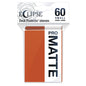 Ultra PRO Eclipse Matte Small Sleeves - Pumpkin Orange (60)