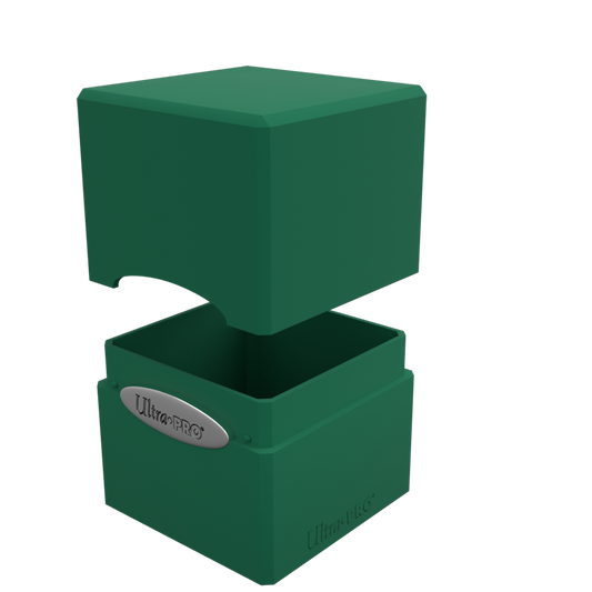 Ultra PRO Satin Cube Deck Box - Forest Green
