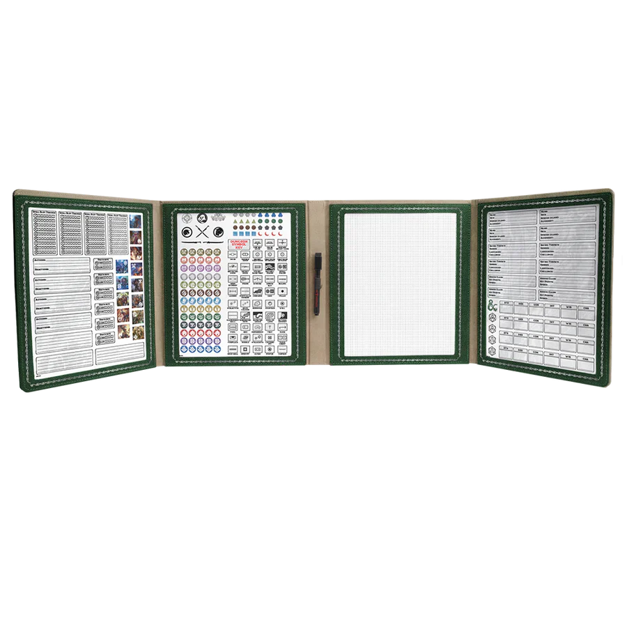 Ultra PRO Artifacts Across Eternities - Drizzt & The Forgotten Realms Premium Dungeon Master’s Screen for Dungeons & Dragons
