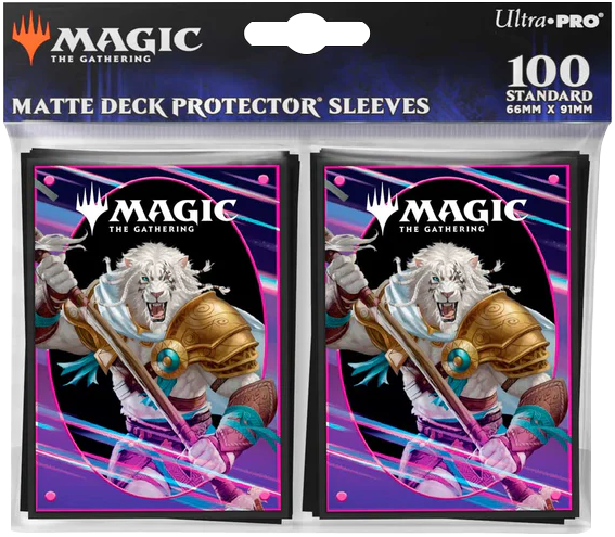 Ultra PRO Foundations - Deck Protector - Ajani (100 stk)