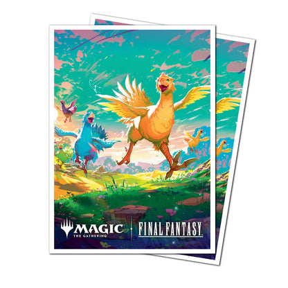 Ultra PRO Final Fantasy - Chocobo - Apex Sleeves for Magic: The Gathering  (105)