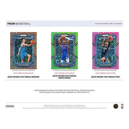 Panini Prizm NBA Fast Break Basketball 2022/23 - Hobby Box