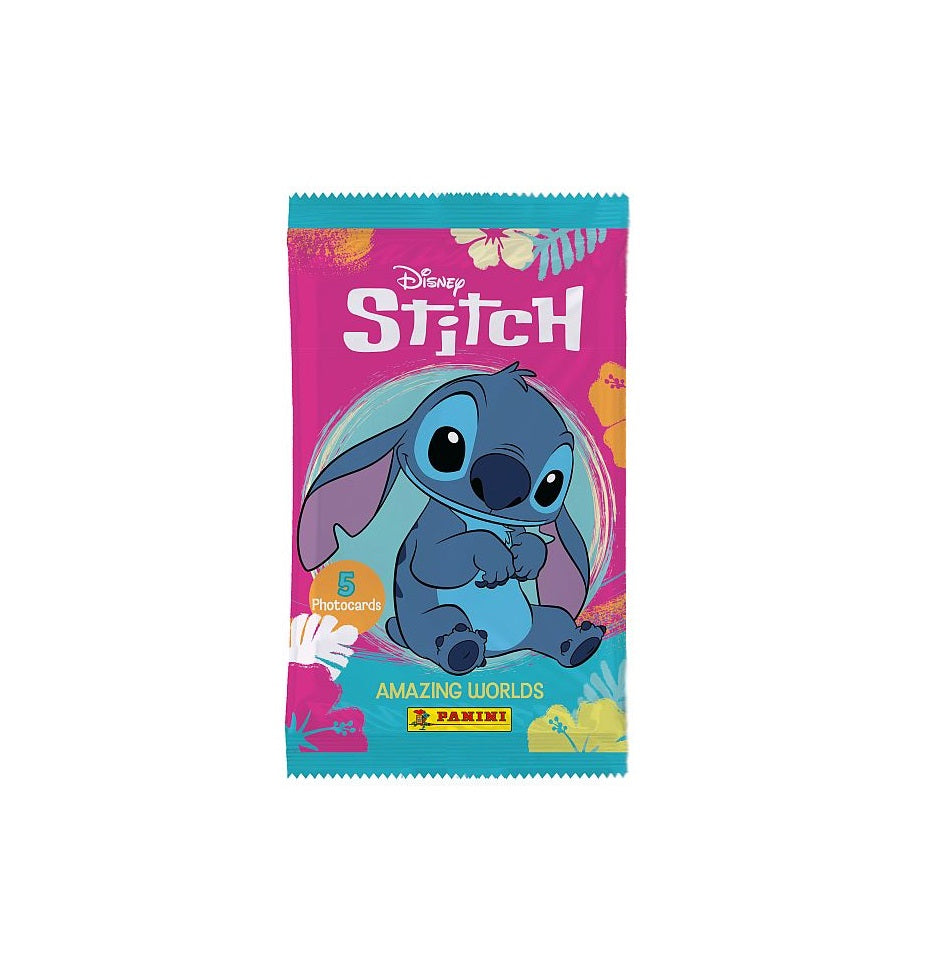 Panini Disney Stitch - Amazing World Photocard Booster Pack