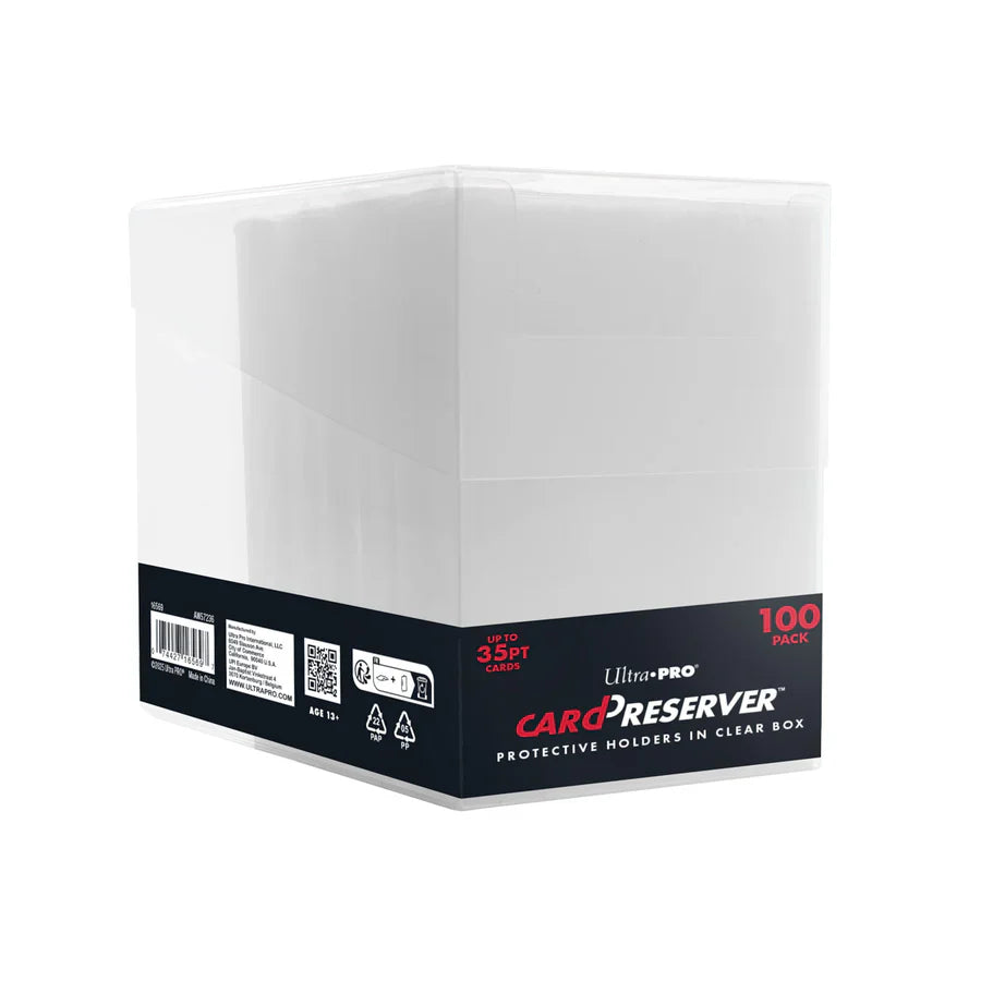 Ultra PRO 100 Card Preserver in Clear Box