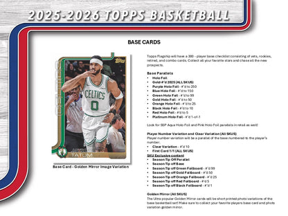 Topps NBA Basketball Flagship 2025/26 - Value Box